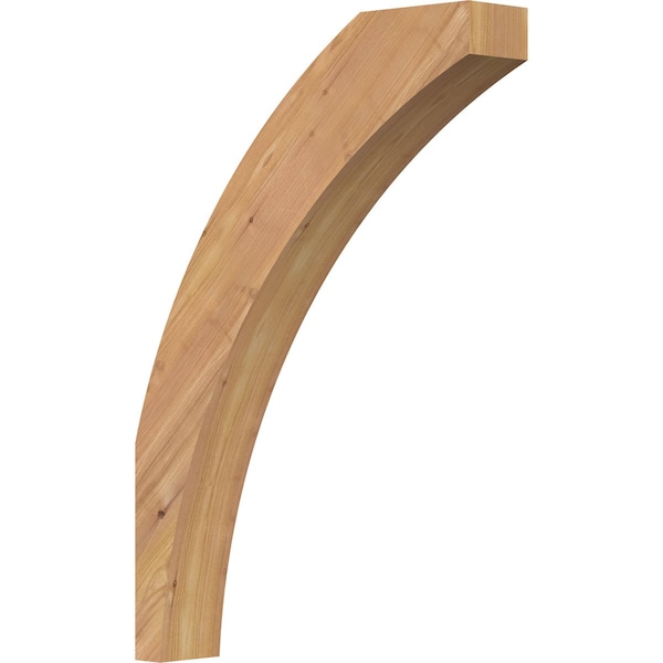 Ekena Millwork 3 1/2"W x 18"D x 26"H Thorton Smooth Knee Brace, Western Red Cedar BRC04X18X26THR00SWR - main